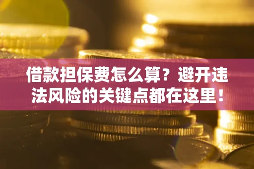 武汉借款担保费怎么算？避开违法风险的关键点都在这里！