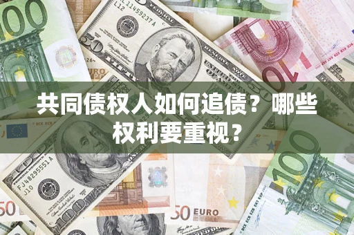 武汉共同债权人如何追债？哪些权利要重视？