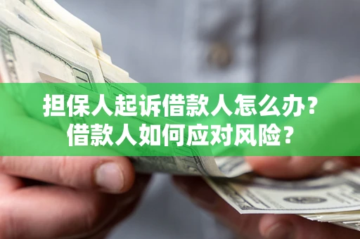 武汉担保人起诉借款人怎么办？借款人如何应对风险？