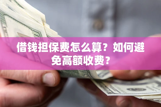 武汉借钱担保费怎么算？如何避免高额收费？